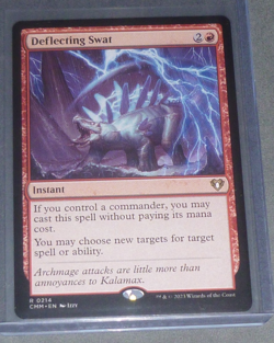 Deflecting SWAT Commander Masters Regular MTG Magic the Gathering - Image 1