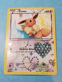2013 Pokemon Legendary Treasures: Radiant Collection #RC14/RC25 Eevee LP - Image 5