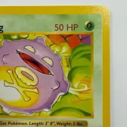 Pokemon TCG Koffing Base Set #51/102 WOTC Vintage 1999 Shadowless - Image 4