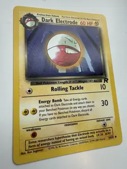 Pokemon Dark Electrode (34/84) Team Rocket NM - Image 2