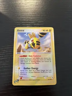 Pokemon TCG Elekid EX Sandstorm 36 Reverse Holo Uncommon - Image 1