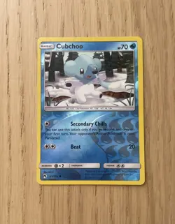 Cubchoo 61/214 Common Reverse Holo Mint Condition | Lost Thunder Pokemon TCG - Image 1