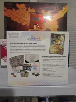 Prismatic Evolutions Pokemon Center ETB Factory Sealed - Perfect condition - Image 2