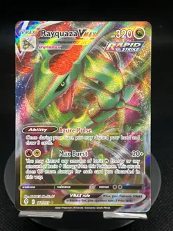 Pokemon TCG Rayquaza VMAX 111/203 Evolving Skies Ultra Rare HP - Image 1