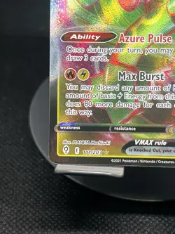 Pokemon TCG Rayquaza VMAX 111/203 Evolving Skies Ultra Rare HP - Image 5