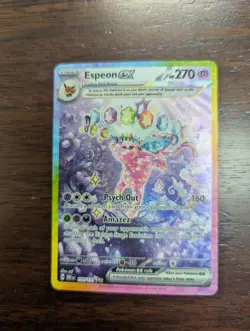 Espeon ex 155/131 Special Illustration Rare Prismatic Evolutions Pokemon NM - Image 1