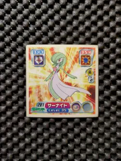 Pokemon Vintage Sticker Seal Anime Rare Gardevoir No.201 2003 Nintendo Japanese - Image 1