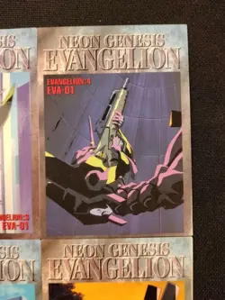 Evangelion Trading Card Bandai Set 6 Rare Good - Image 4