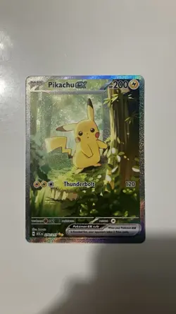 Pikachu ex 276/217 Ascended Heroes Special Illustration Rare Pokemon SIR FRESH - Image 1
