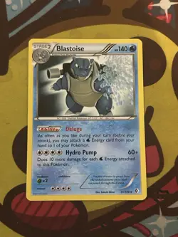 Pokemon Blastoise 31/149 - XY Boundaries Crossed - Non Holo - Excellent - Image 1
