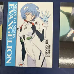 Neon Genesis Evangelion Rei Ayanami Trading Card Set Phrase 4 Holo - Image 3