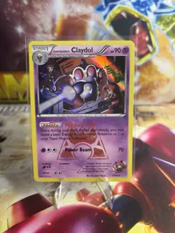 Pokemon TCG Team Magma's Claydol Double Crisis 11/34 Holo Holo Rare - Image 1