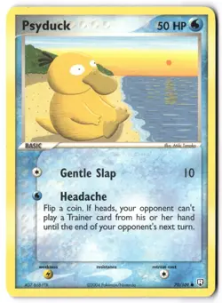 Pokemon Card - Psyduck 70/109 Common - Team Rocket Returns - WOTC LP - Image 1