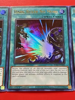 3x Dark Ruler No More | RA01-EN060 | NM | Ultra Rare | 1st Edition | YuGiOh! - Image 5