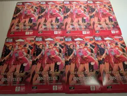 One Piece EB03 Sleeved Booster 8 Pack Lot - Image 1