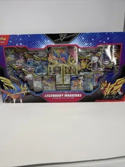 Pokemon TCG Legendary Warriors Premium Collection | 14 Packs | Sword and Shield - Image 1