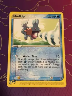 Pokemon Mudkip TCG EX Dragon Card 65/97 Regular Common - Image 1