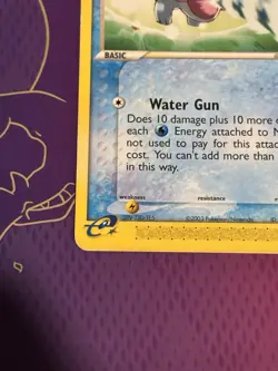 Pokemon Mudkip TCG EX Dragon Card 65/97 Regular Common - Image 3