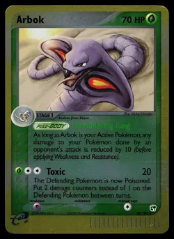 Pokemon Card - Arbok Sandstorm 29/100 Reverse Holo Uncommon - Image 1