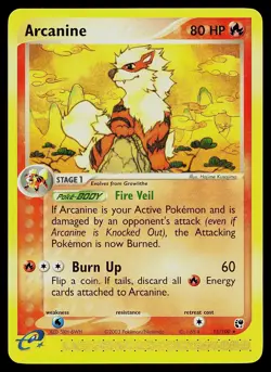 Pokemon Card - Arcanine Sandstorm 15/100 Rare - Image 1