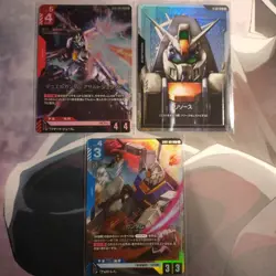 Gundam Card Game Duel Gundam LR Rare Used Playable - Image 1