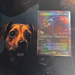 Mtg FOIL Lobelia Sackville-Baggins 0399 - Prerelease Cards + Bonus Foils - Image 1