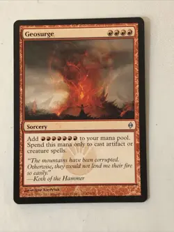 Geosurge X1 New Phyrexia NM Condition Magic Gathering - Image 1