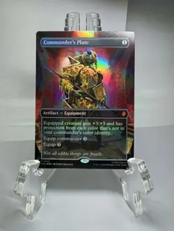 Commander's Plate (Borderless) - Commander:TeenageMutantNinjaTurtles(TMC) P 0131 - Image 1