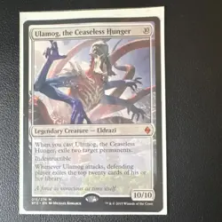 Wizards Magic: The Gathering Ulamog Ceaseless Hunger BFZ Mythic Eldrazi Regular - Image 1