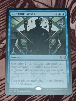 Cut Your Losses NM Rare MTG Streets of New Capenna [SNC] Mill Near Mint Regular - Image 1