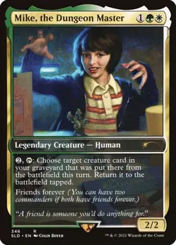 MTG - Mike, the Dungeon Master (346) (SLD) FOIL - Image 1