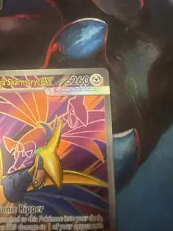 Pokemon Mega Skarmory EX 260 HP Sonic Ripper Full Art Holo Card 106/088 - Image 3