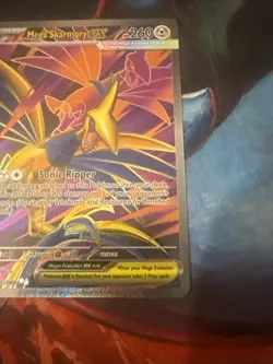 Pokemon Mega Skarmory EX 260 HP Sonic Ripper Full Art Holo Card 106/088 - Image 4