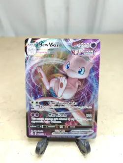 Mew VMAX 114/264 Pokemon TCG Ultra Rare Full Art Holo Fusion Strike Exp - Image 1