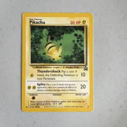 Pokemon Pikachu 27 Pikachu World Collection Promo Regular Basic 1999 - Image 1