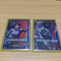 Gundam Card Game Luna Maria Sword Impulse Gundam Set Good - Image 1