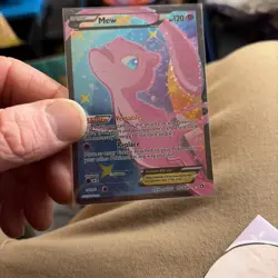 MINT Pokemon Mew EX Full Art Ultra Rare Holo RC24/RC25 Legendary Treasures - Image 1