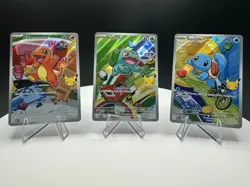 Pokemon TCG- First Partner Gen 1 Starters. Charmander, Squirtle, Bulbasaur - Image 1