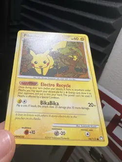 Pikachu 94/123 Mysterious Treasures Regular 2007 Pokemon - Image 1