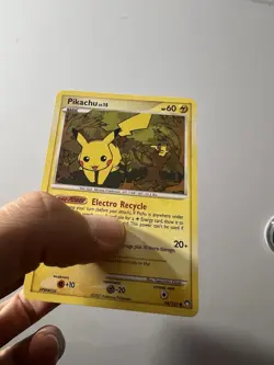 Pikachu 94/123 Mysterious Treasures Regular 2007 Pokemon - Image 5