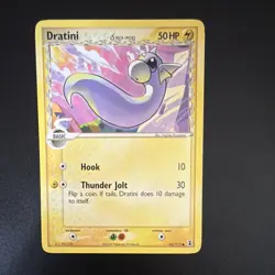 The Pokemon Dratini EX Delta Species Common Regular English 50 HP 65/113 - Image 1