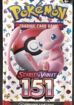 Pokemon Scarlet & Violet 151 Booster Pack English - Sealed - Single Pack - Image 1