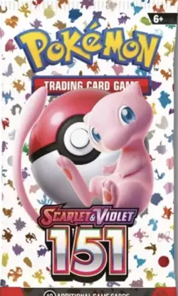 Pokemon Scarlet & Violet 151 Booster Pack English - Sealed - Single Pack - Image 2