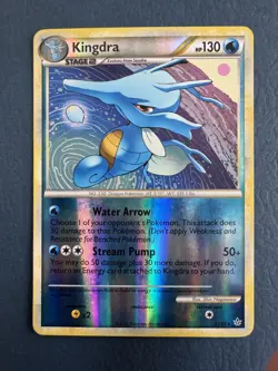 Pokemon TCG Kingdra 17/95 Unleashed Reverse Holo - Image 1