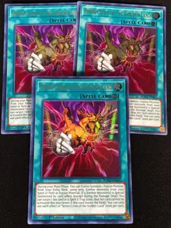 Yugioh Seven Cities of the Golden Land BLVO-EN062 1ST Ultra x3 (NM) - Image 1