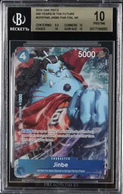 2024 ONE PIECE OP07-500 YEARS IN THE FUTURE #045 JINBE BGS 10 - Image 1