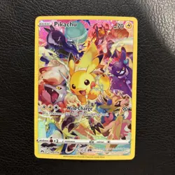 Pikachu Full Art Holo Secret Rare 160/159 Crown Zenith Pokemon TCG Card (2) - Image 1