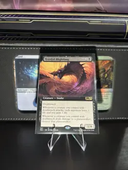 MTG M21 Hooded Blightfang (Extended Art) Core Set 2021 Card# 357 MINT Free Ship - Image 1