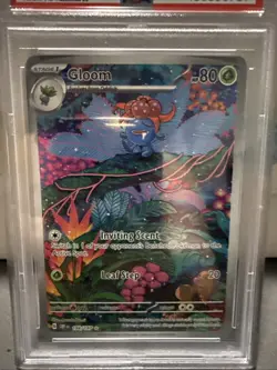 Gloom Obsidian Flames Holo Illustration Rare Pokemon TCG 198/197 PSA 10 - Image 4