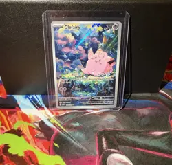 Pokemon TCG Clefairy 094/088 Illustration Rare Perfect Order English - Image 1